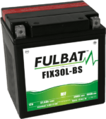 FULBAT Battery 12V/30Ah FIX30L-BS (YTX30L-BS) SEGWAY, CF MOTO, POLARIS, HARLEY DAVIDSON